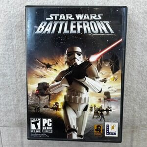 Star Wars Battlefront PC CD-ROM 2004 3 Discs CLEAN Video Game